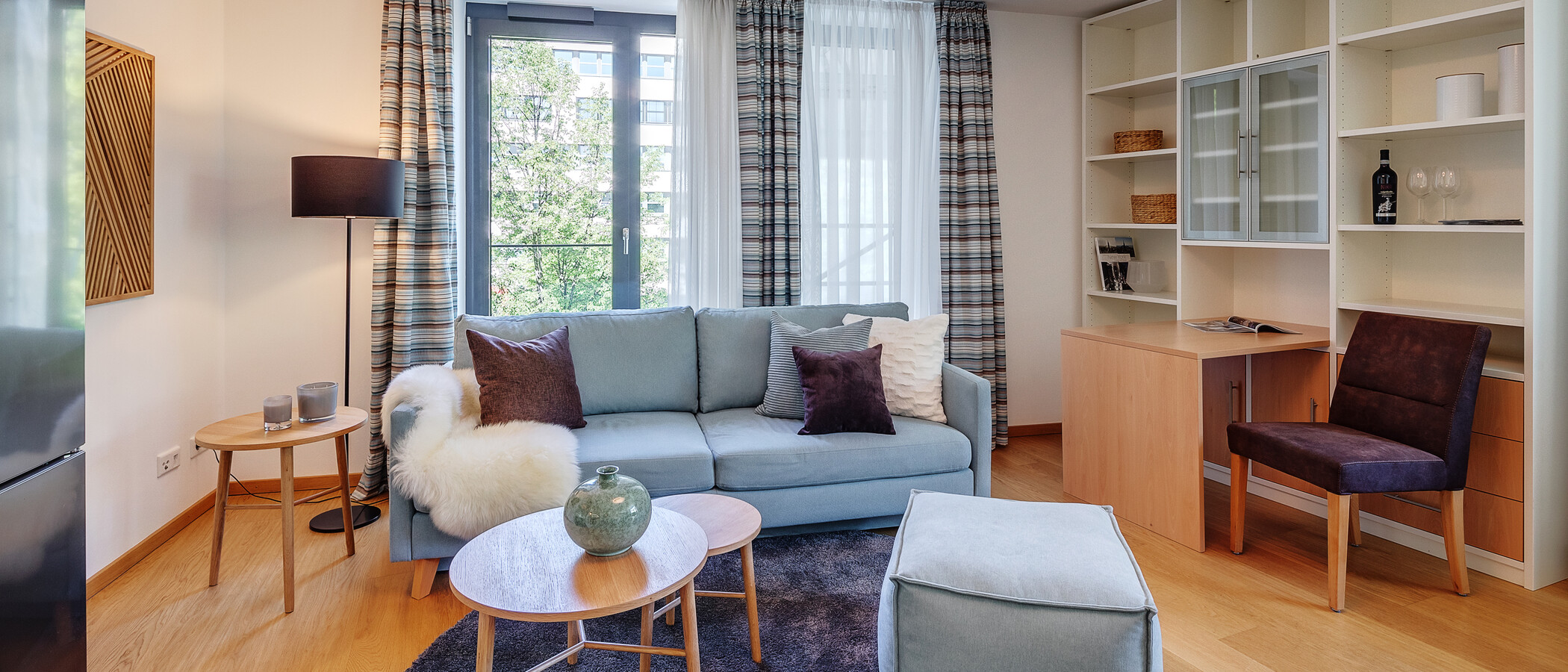 квартира München Schwabing-West 02 жилое пространство 12170