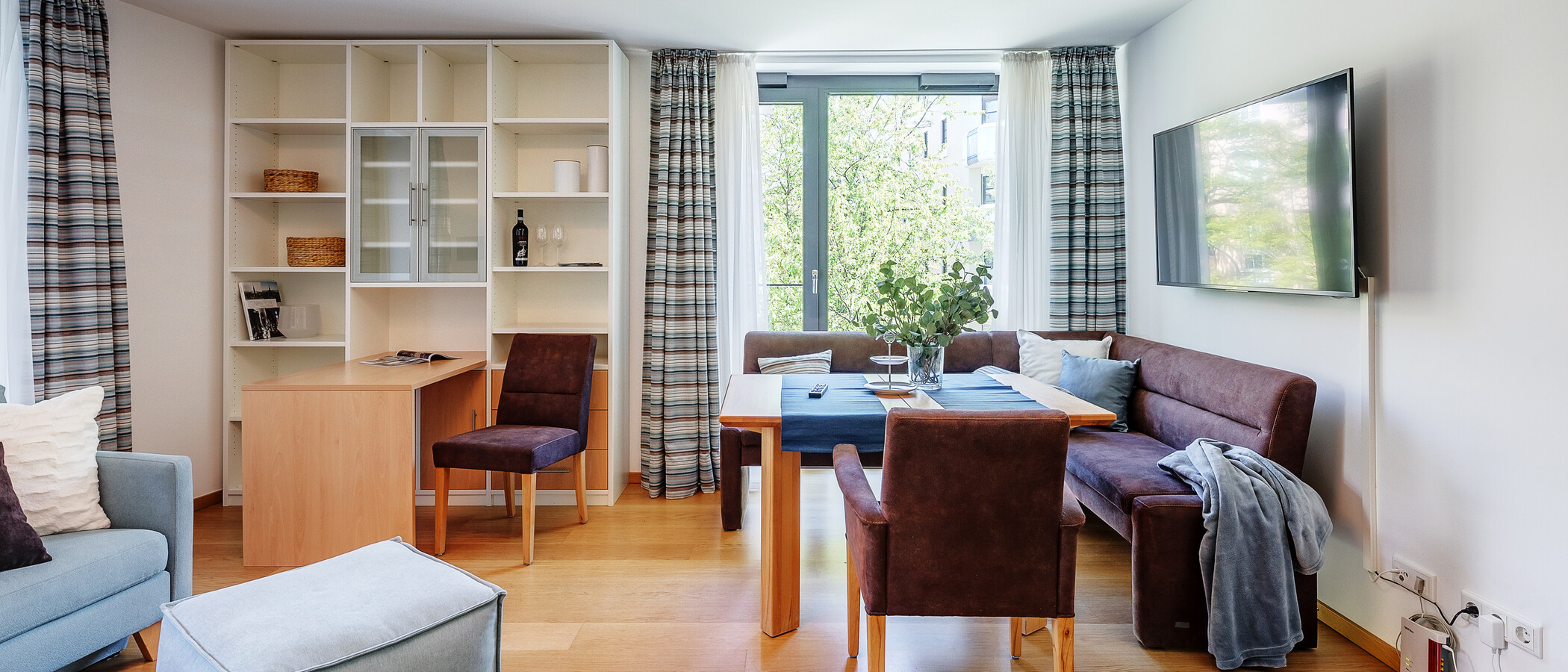 квартира München Schwabing-West 03 жилое пространство 12170