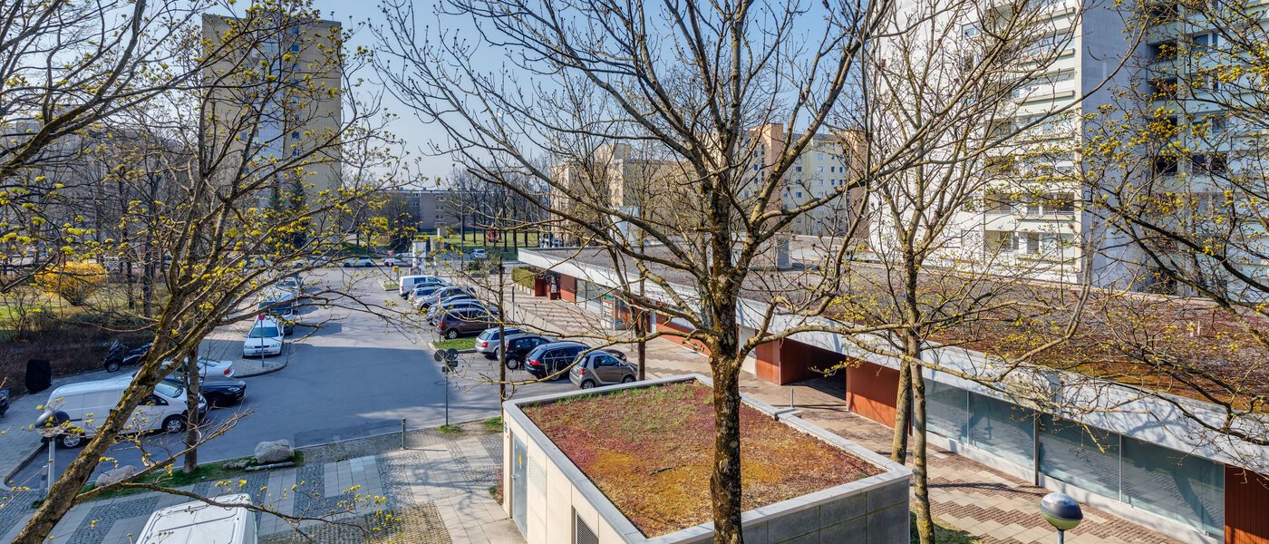 квартира München Feldmoching 03 вид из окна 12193