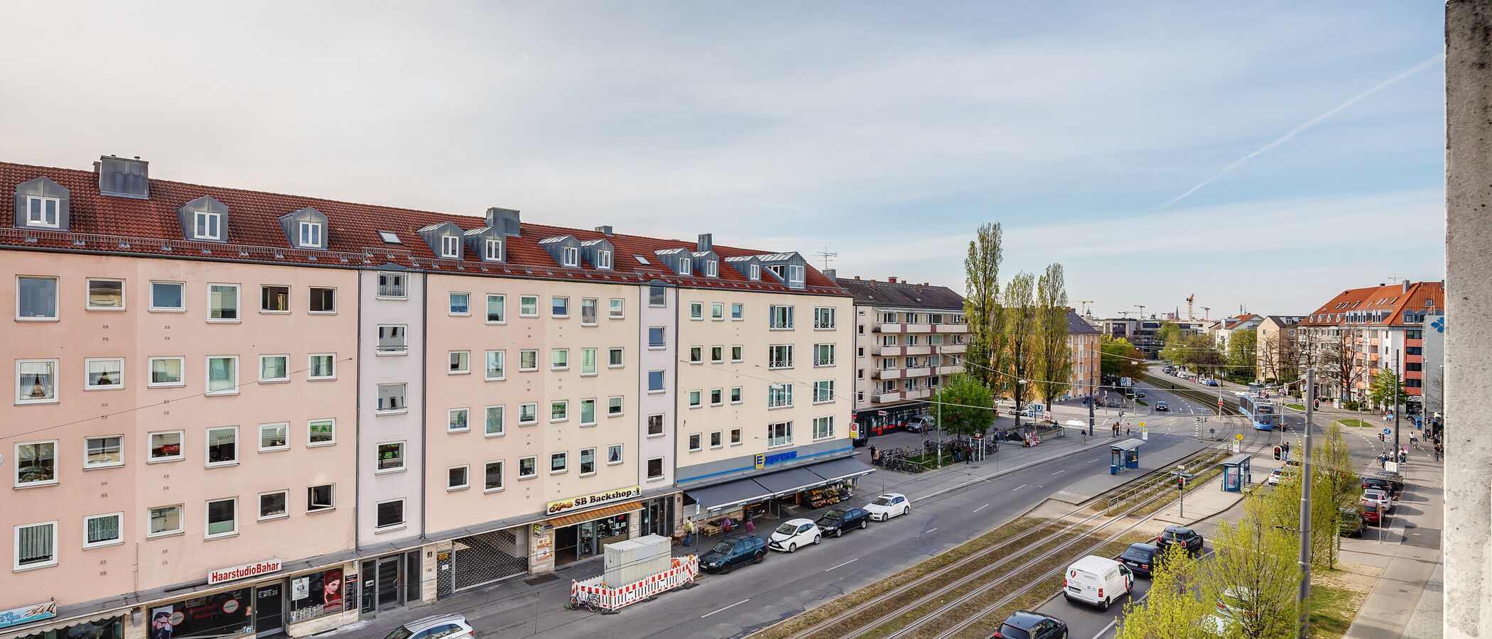 квартира München Obergiesing 01 вид из окна 12198