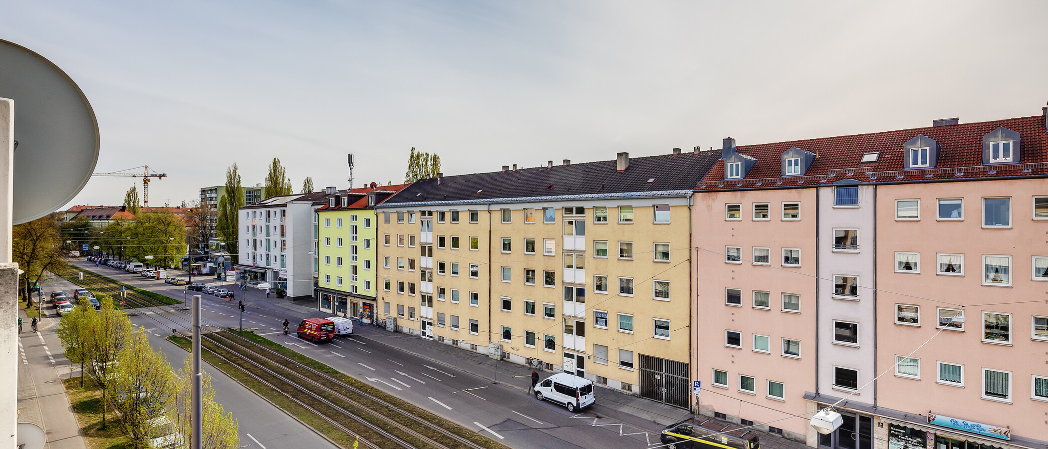 квартира München Obergiesing 02 вид из окна 12198