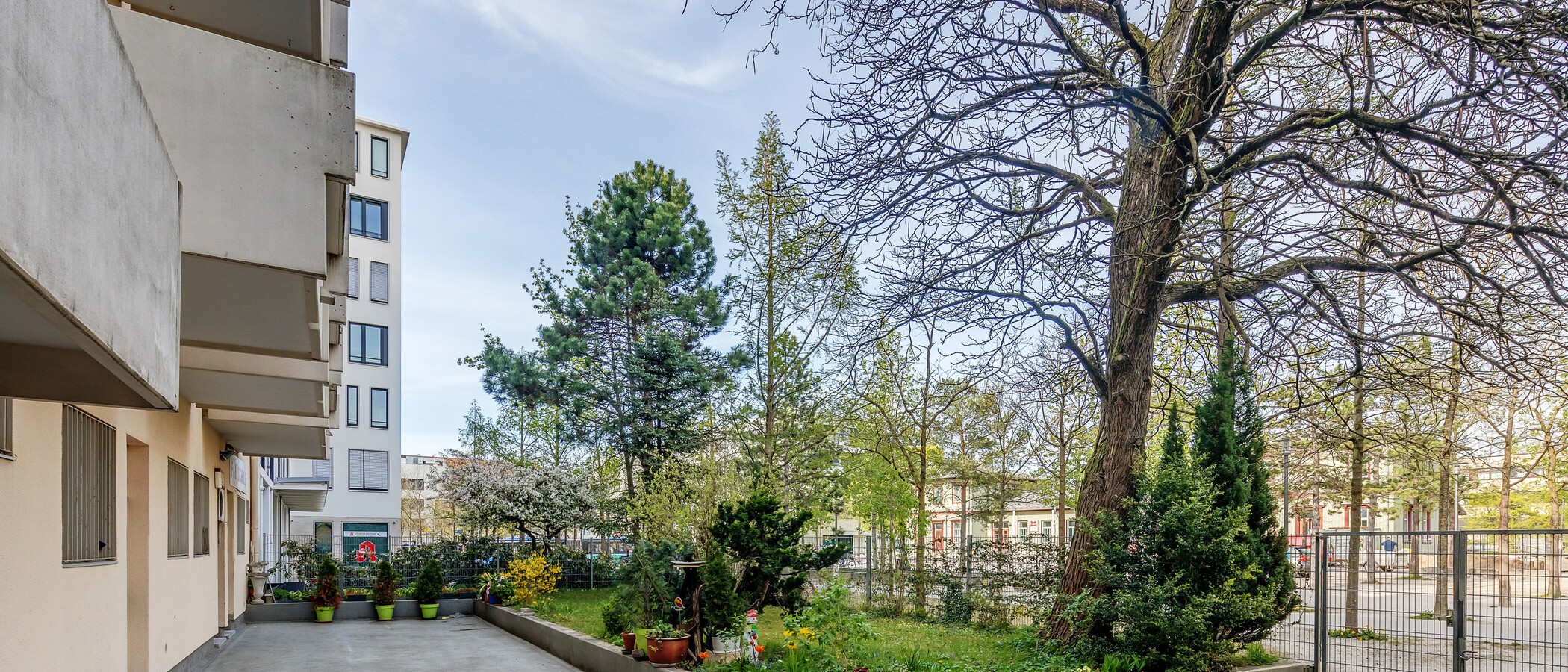 квартира München Obergiesing 01 внутренний двор  12198