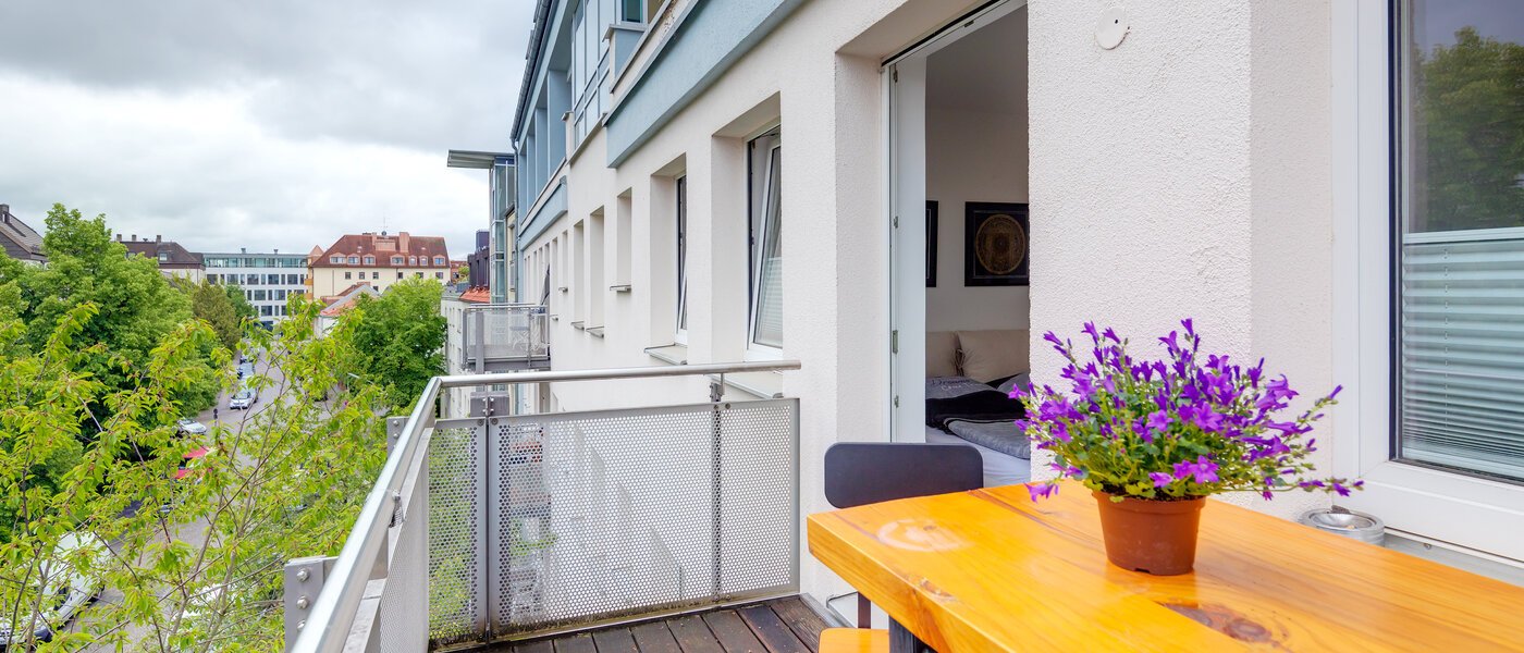 квартира München Westpark 01 балкон 12215