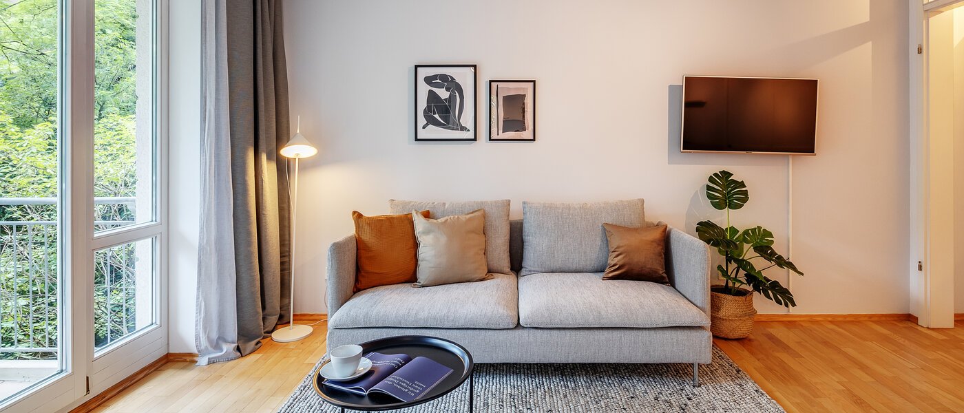 квартира München Schwabing 02 жилое пространство 12216