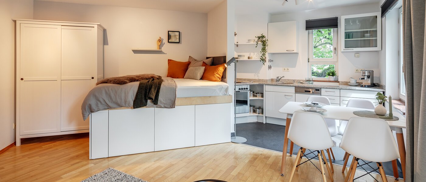 квартира München Schwabing 04 жилое пространство 12216