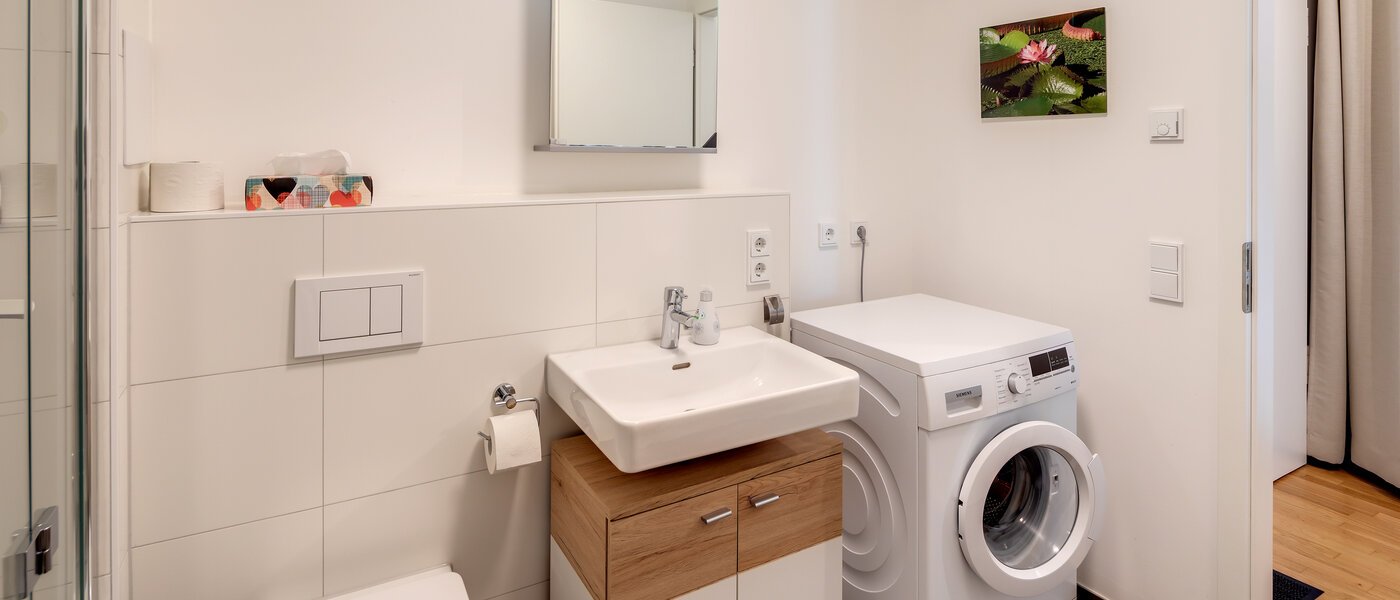 квартира München Moosach 02 ванная комната 12221