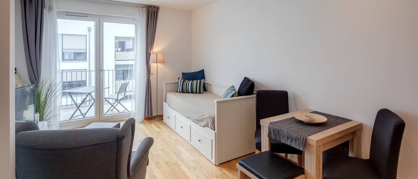 квартира München Moosach 02 жилое пространство 12221