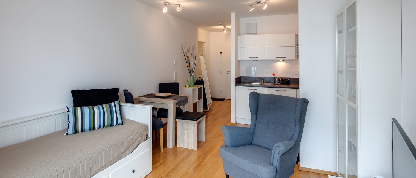 квартира München Moosach 03 жилое пространство 12221