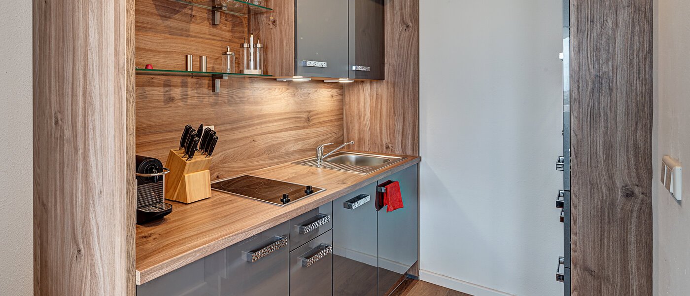 квартира München Schwabing-West 01 кухня 12225