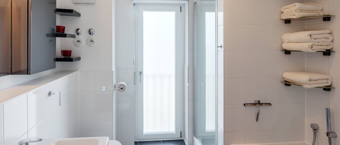 квартира München Messestadt Riem 02 ванная комната 12258