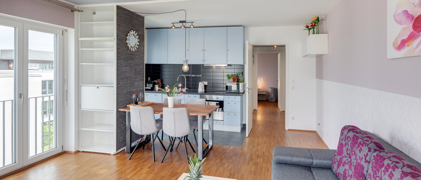 квартира München Messestadt Riem 01 жилое пространство 12258