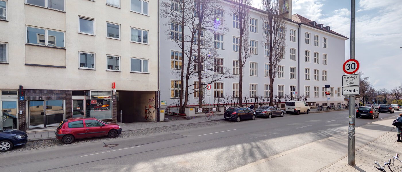 квартира München Giesing 02 вид из окна 1226