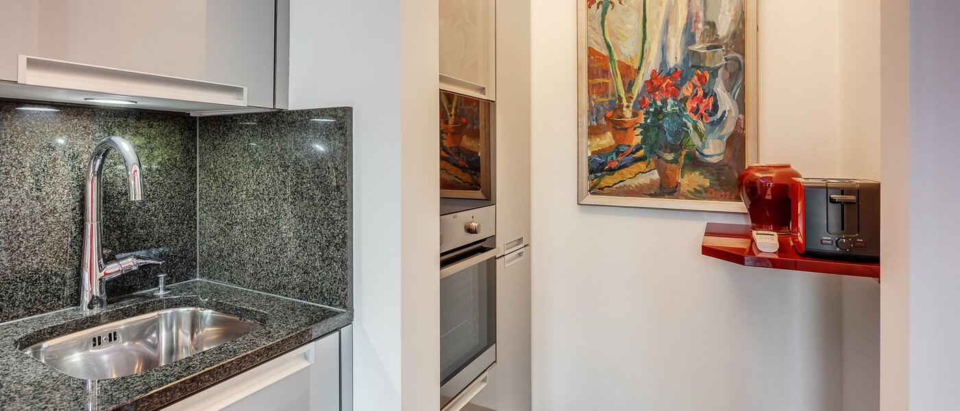 квартира München Herzogpark 04 кухня 12265