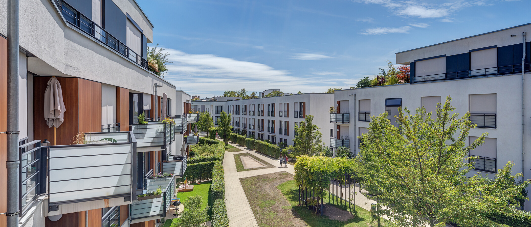 квартира München Schwabing-West 01 вид из окна 12272