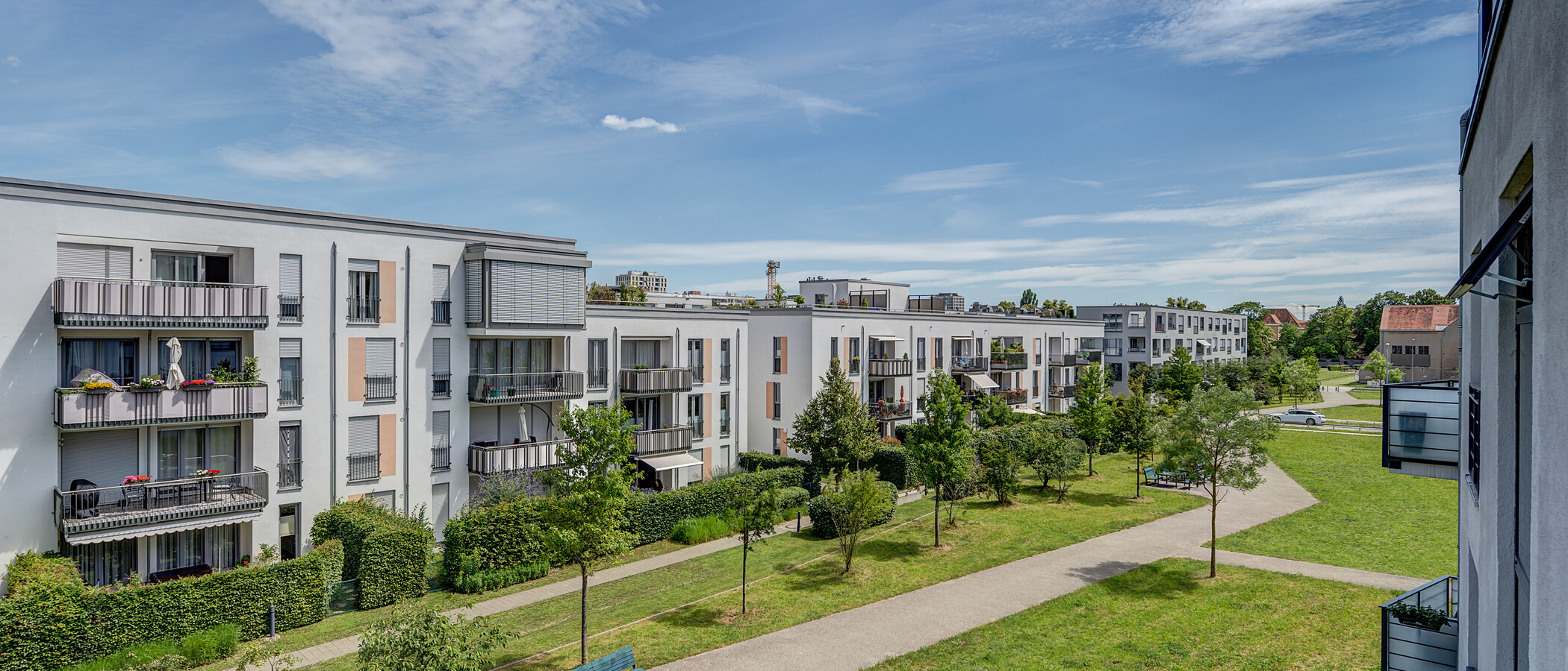 квартира München Schwabing-West 03 вид из окна 12272