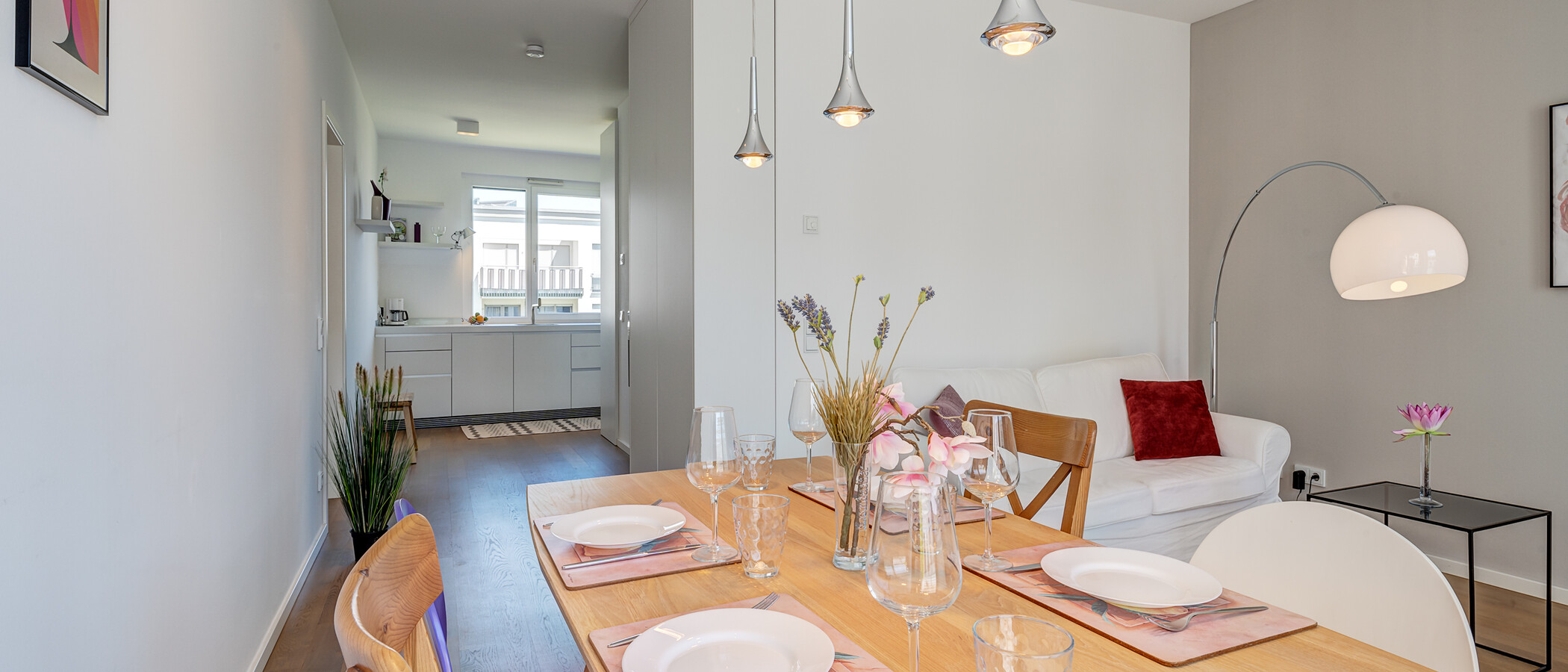 квартира München Schwabing-West 03 жилое пространство 12272