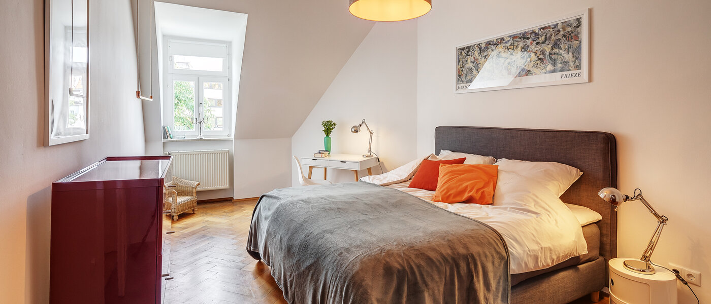 квартира München Gärtnerplatzviertel 01 спальная комната 12286