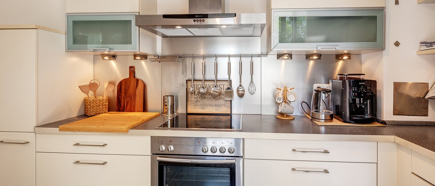 квартира с садом München Messestadt Riem 02 кухня 12287