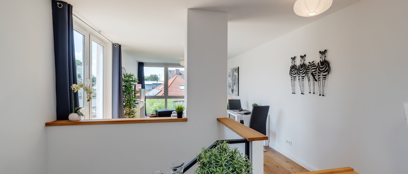 двухэтажная квартира München Moosach 03 кухня 12293