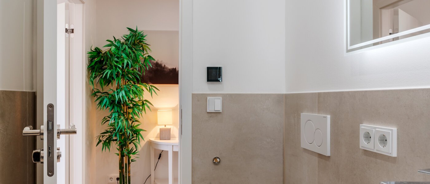 двухэтажная квартира München Moosach 03 ванная комната 12293