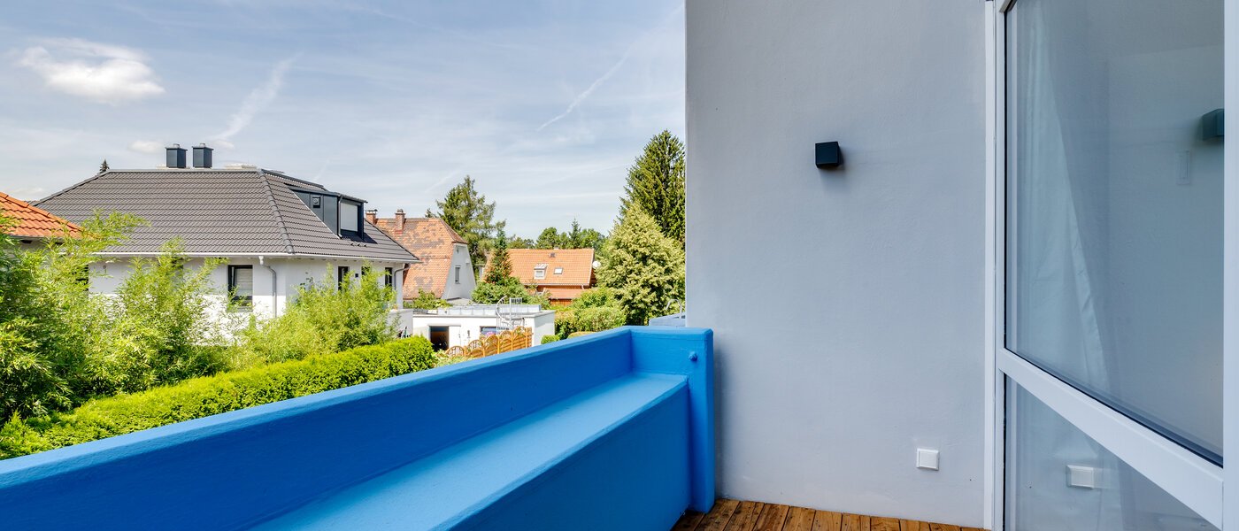 двухэтажная квартира München Moosach 01 балкон 12293