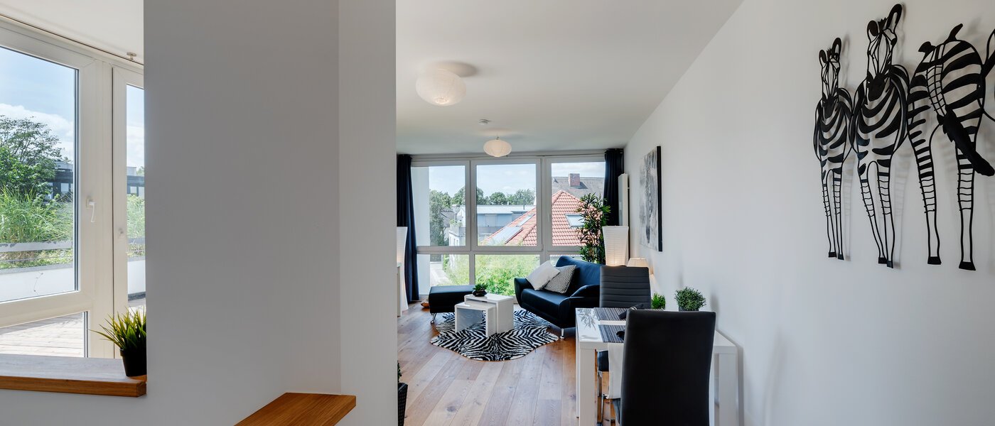 двухэтажная квартира München Moosach 04 жилое пространство 12293