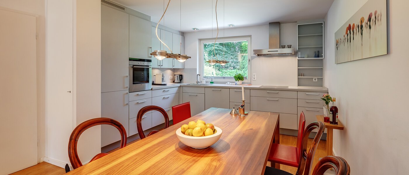 двухэтажная квартира München Cosimapark 01 кухня 12301