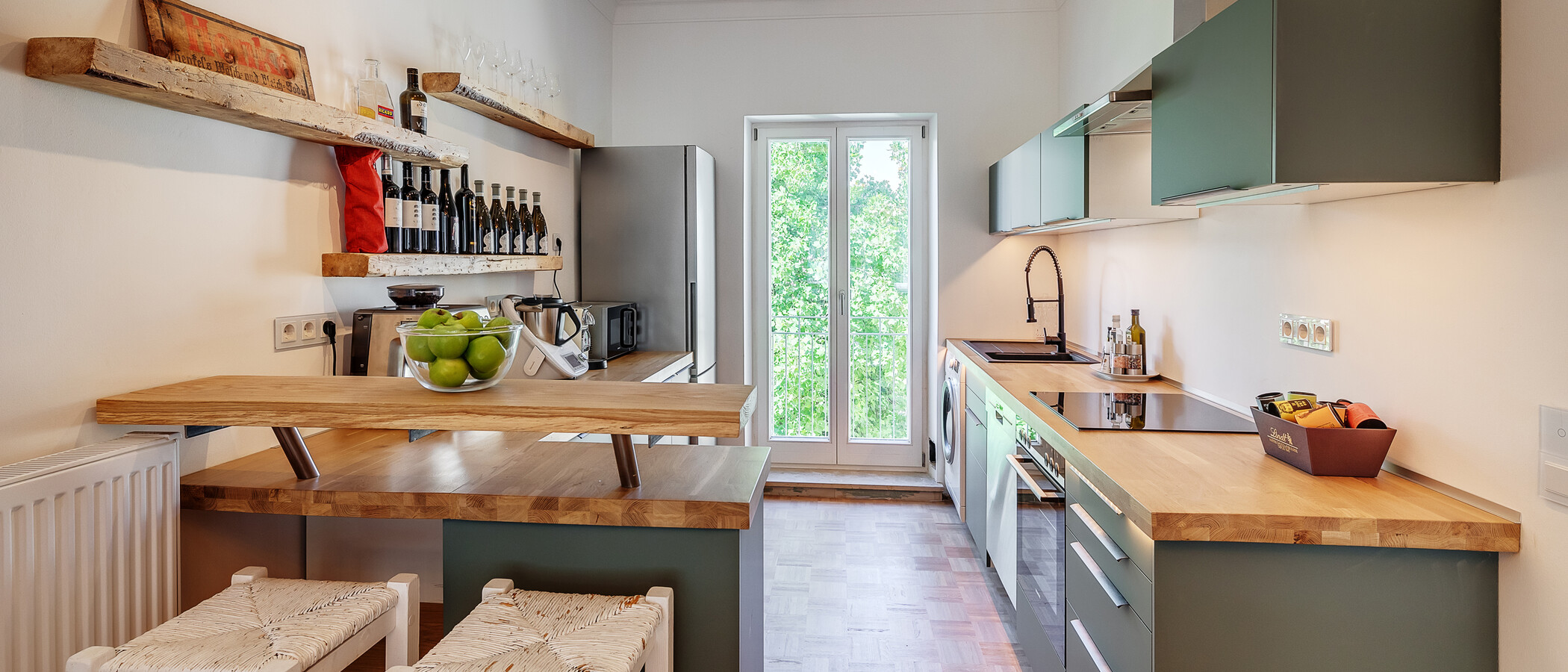 квартира München Schwabing 02 кухня 12306