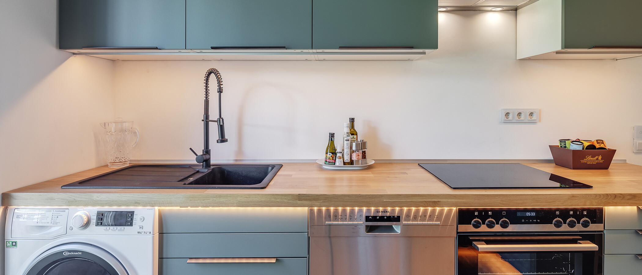 квартира München Schwabing 05 кухня 12306