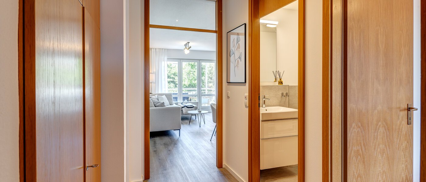 квартира München Moosach 04 коридор 12317