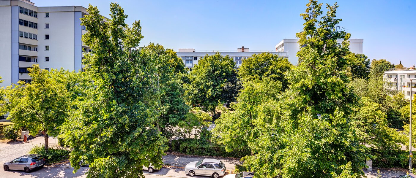 квартира München Moosach 01 вид из окна 12317