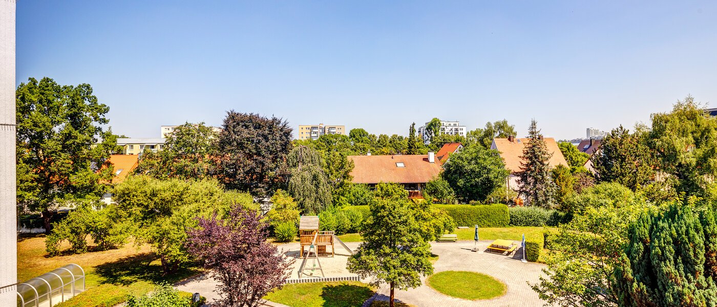 квартира München Moosach 04 вид из окна 12317