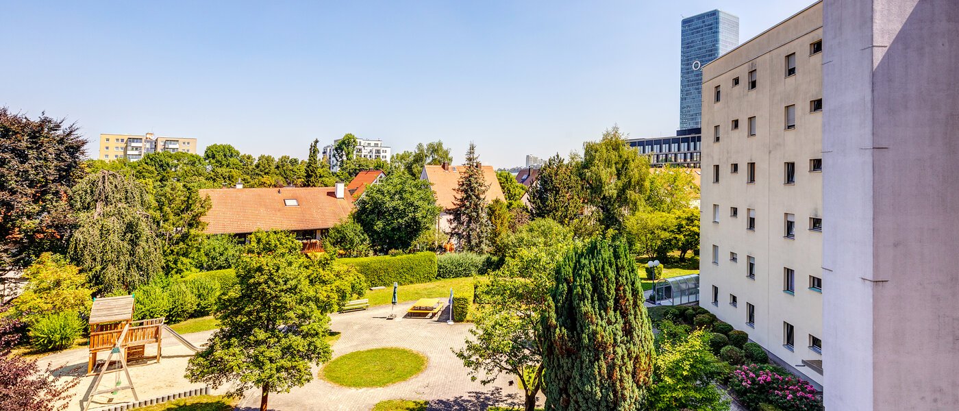 квартира München Moosach 05 вид из окна 12317