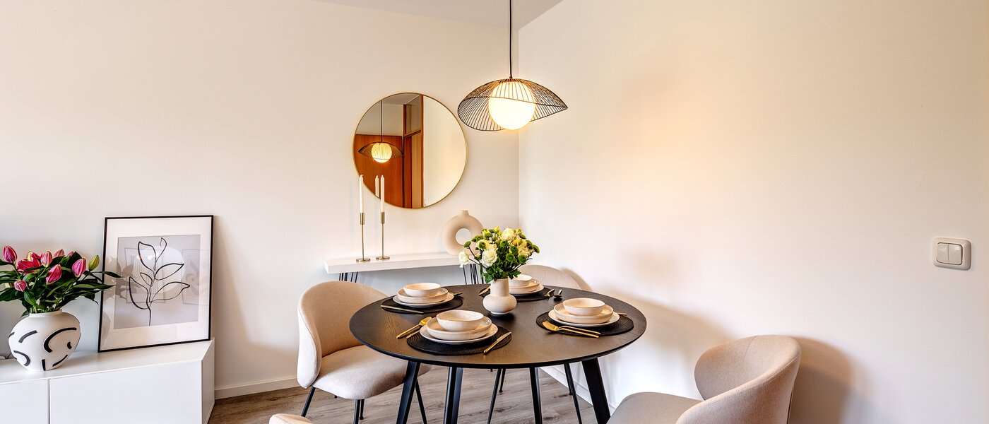 квартира München Moosach 02 жилое пространство 12317