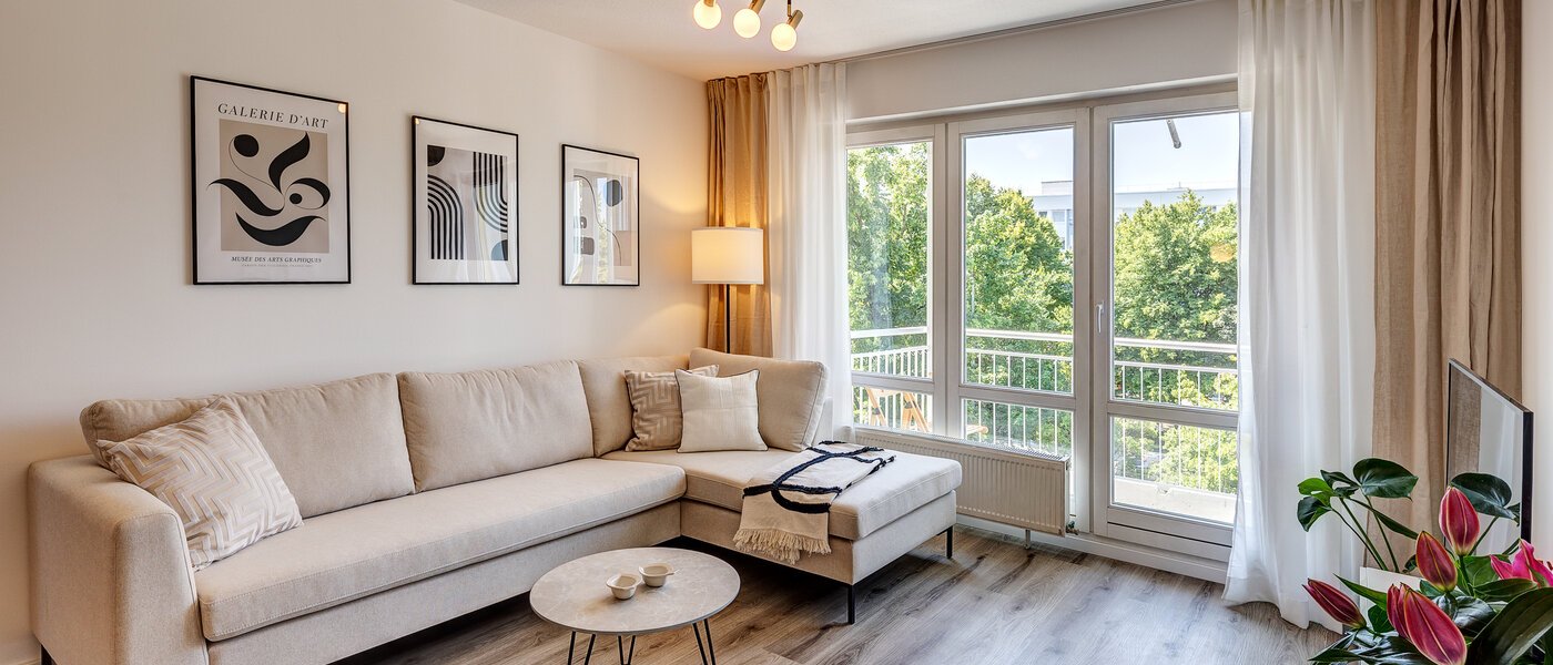 квартира München Moosach 03 жилое пространство 12317