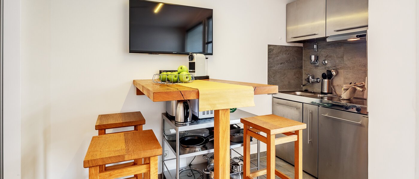 квартира München Maxvorstadt 02 кухня 12325