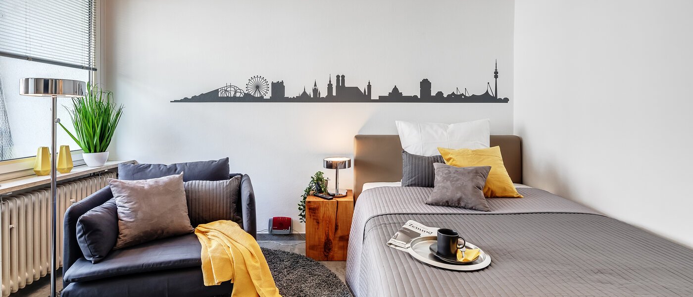 квартира München Maxvorstadt 03 жилое пространство 12325