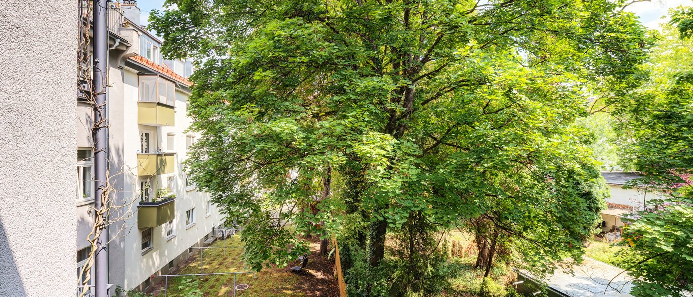 квартира München Pasing 04 вид из окна 12332