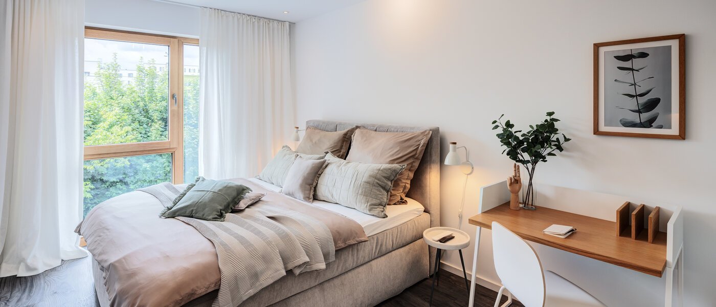 квартира München Pasing 02 2-я спальная комната 12332