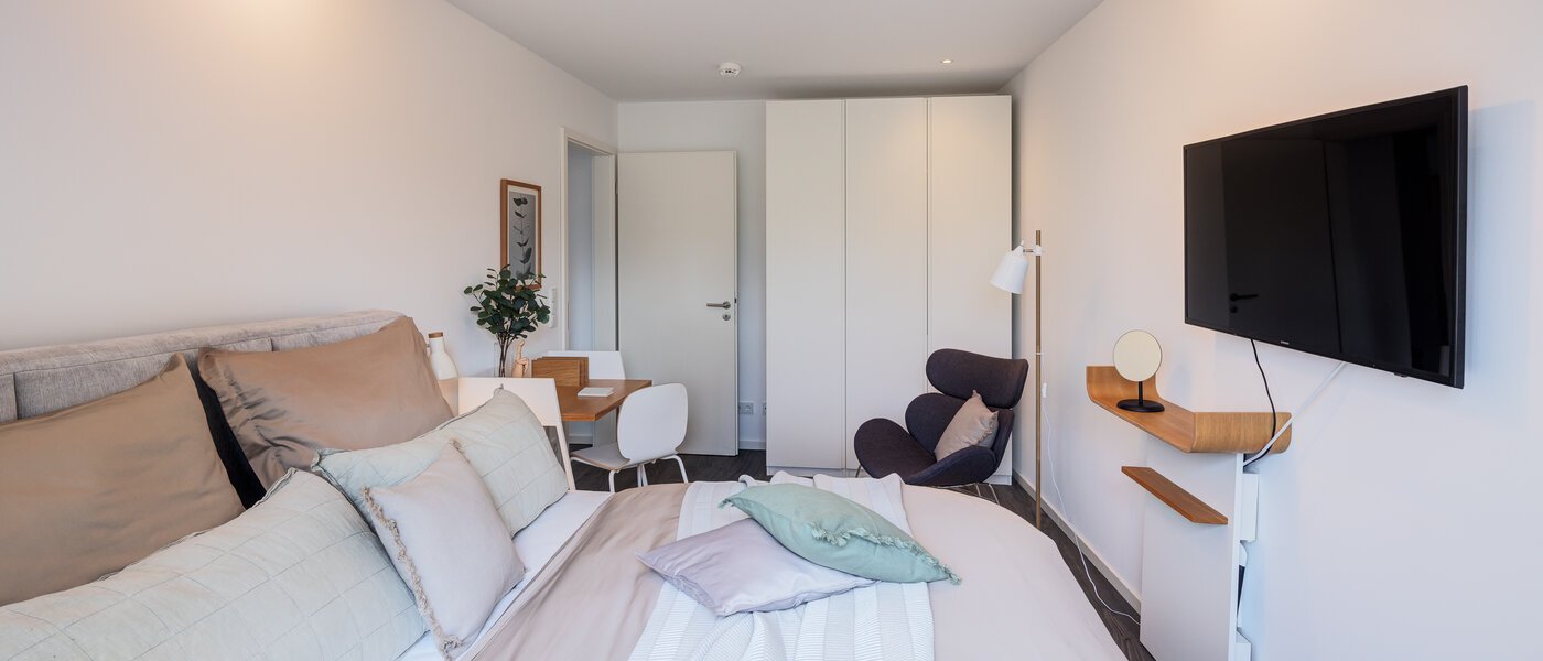 квартира München Pasing 04 2-я спальная комната 12332