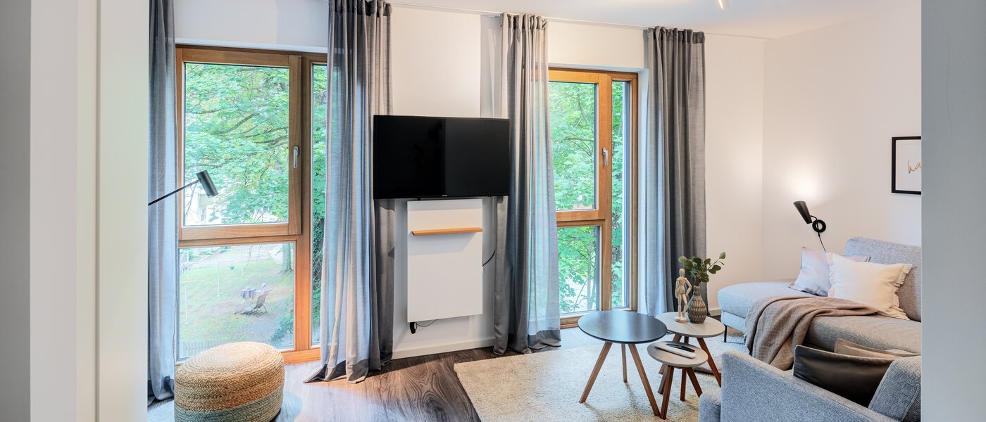 квартира München Pasing 01 гостиная 12332