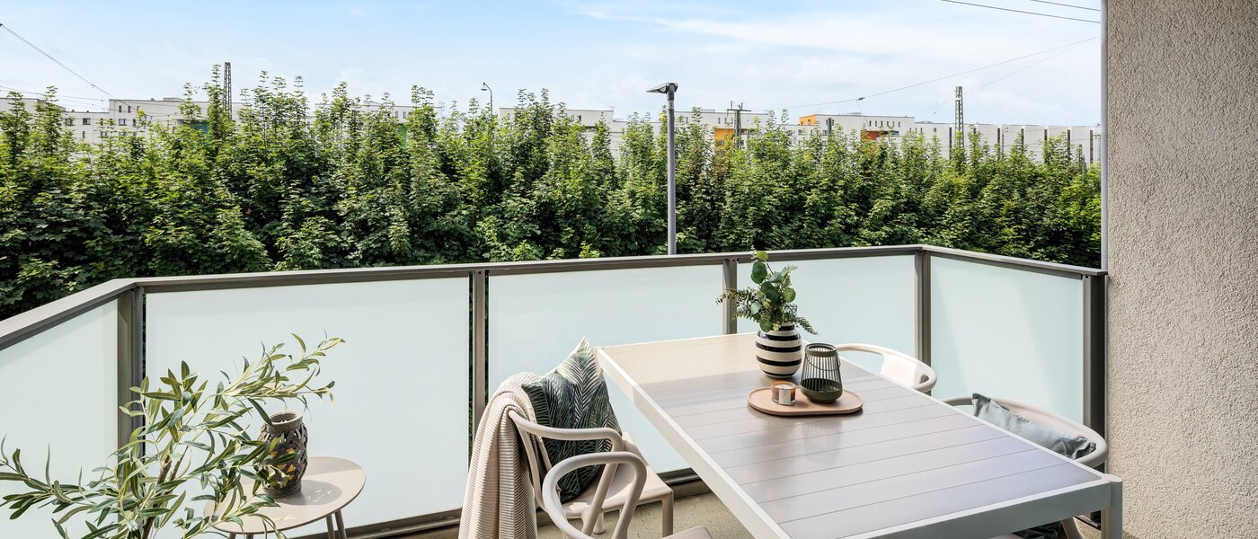 квартира München Pasing 01 1-я балкон 12332