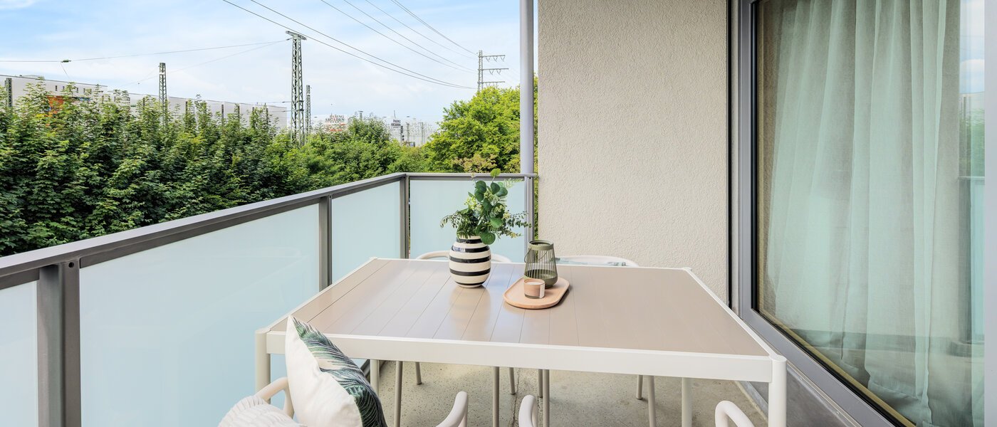 квартира München Pasing 03 1-я балкон 12332