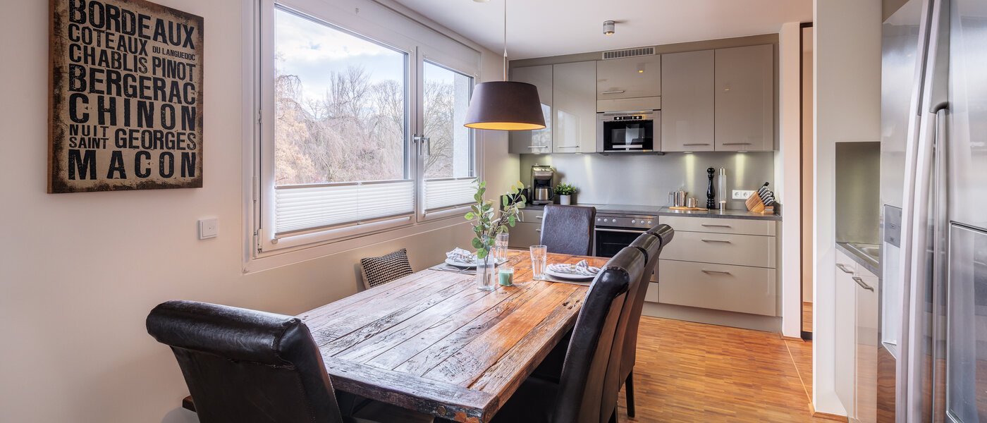 квартира München Haidhausen 01 кухня 12333