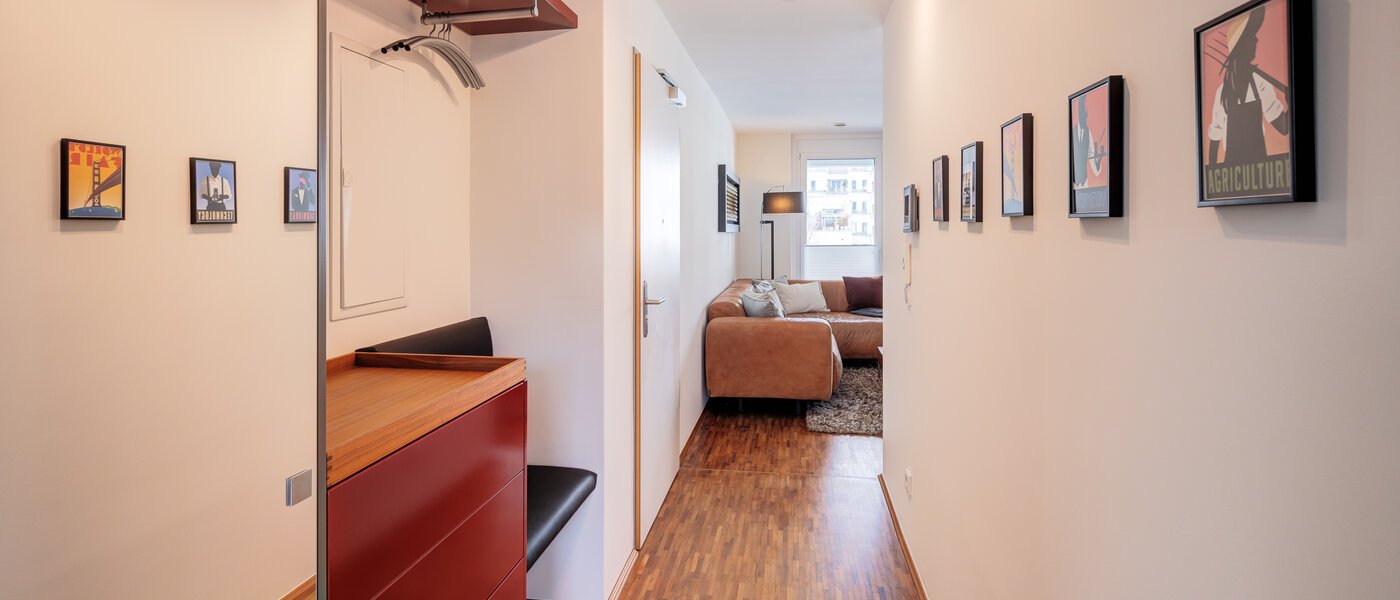 квартира München Haidhausen 01 коридор 12333