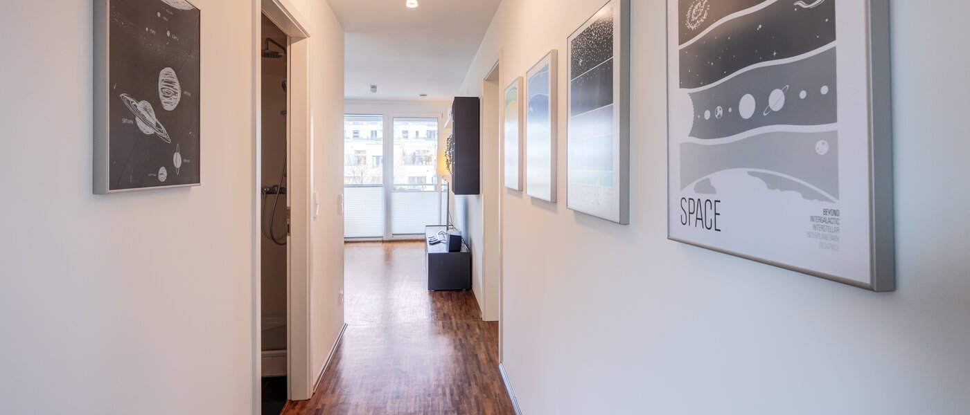 квартира München Haidhausen 03 коридор 12333