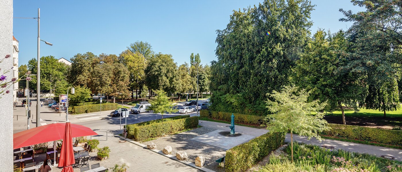 квартира München Haidhausen 04 вид из окна 12333