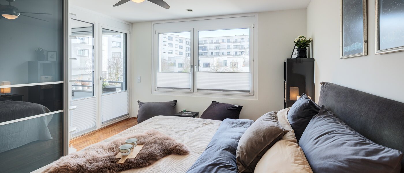 квартира München Haidhausen 01 спальная комната 12333