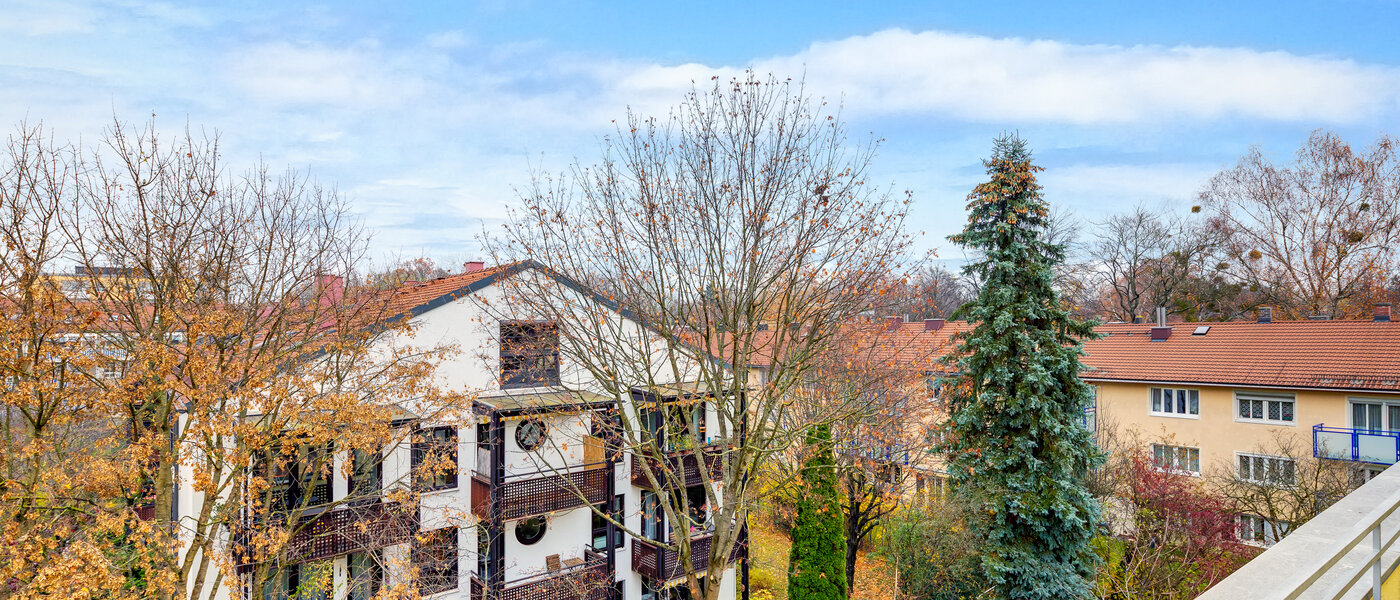 квартира München Ramersdorf 01 вид из окна 1235