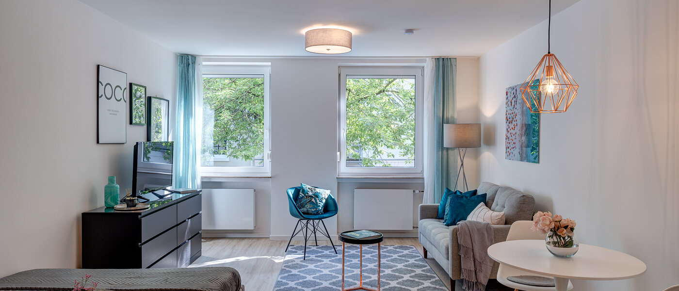 квартира München Schwabing-West (rund um den Hohenzollernplatz) 01 жилое пространство 12352